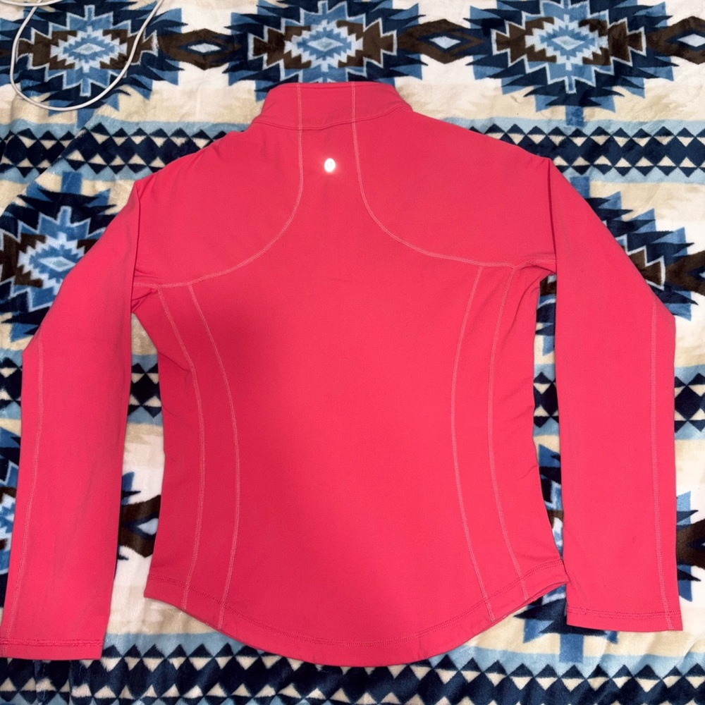 Lululemon Define Jacket in Vibrant Coral/Pink - Picture 8 of 9